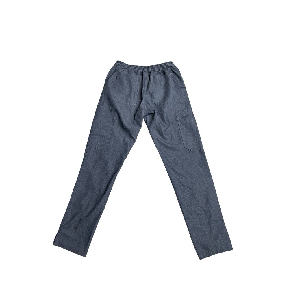 Figs Mua Pintuck Scrub Set Women Gray Technical Collection Top & Bottom size XXS - Picture 8 of 16